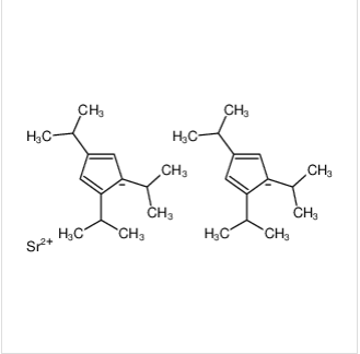 双（1,2,4-三异丙基环戊二烯基）锶* THF,Bis(1,2,4-tri-i-propylcyclopentadienyl)strontium*THF