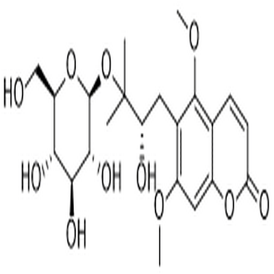 (-)-Toddalolactone 3′-O-β-D-glucopyranoside,(-)-Toddalolactone 3′-O-β-D-glucopyranoside