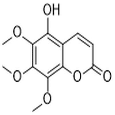 5-Hydroxy-6,7,8-trimethoxycoumarin,5-Hydroxy-6,7,8-trimethoxycoumarin