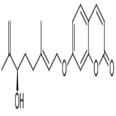 7-(6'R-hydroxy-3',7'-dimethylocta-2',7'-dienyloxy)coumarin,7-(6'R-hydroxy-3',7'-dimethylocta-2',7'-dienyloxy)coumarin