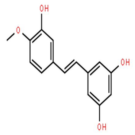丹叶大黄素,1,3-Benzenediol,5-[(1E)-2-(3-hydroxy-4-methoxyphenyl)ethenyl]-