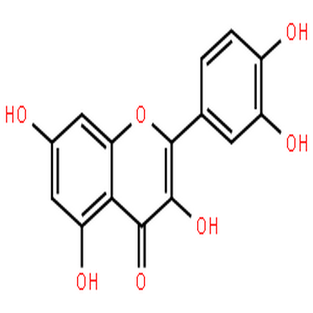 槲皮素,2-(3,4-Dihydroxyphenyl)-3,5,7-trihydroxy-4H-chromen-4-one