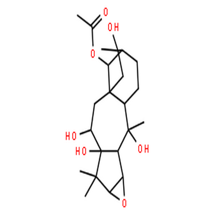 闹羊花毒素V,(2β,3β,14R)-2,3-Epoxygrayanotoxane-5,6β,10,14,16-pentol 14-acetate