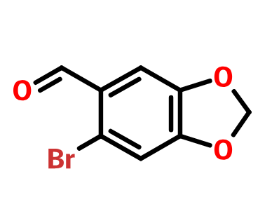 6-溴-3,4-亚甲基二氧苯甲醛,6-Bromopiperonal