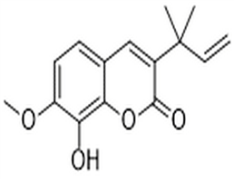 3-(1,1-Dimethylallyl)-8-hydroxy-7-methoxycoumarin