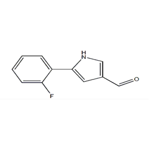 5-(2-氟苯基)吡咯-3-甲醛,5-(2-fluorophenyl)-;5-(2-fluorophenyl)-1H-pyrrole-3-carbaldehyde