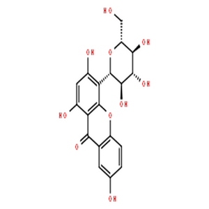 4-β-D-葡萄糖基-1,3,7-三羟基呫吨酮,(1S)-1,5-anhydro-1-(1,3,7-trihydroxy-9-oxo-9H-xanthen-4-yl)-D-glucitol