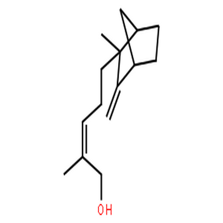 檀香醇,2-Methyl-5-((1S,2S,4R)-2-methyl-3-methylenebicyclo[2.2.1]heptan-2-yl)pent-2-en-1-ol