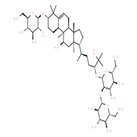 罗汉果皂苷IIIe,a-D-Glucopyranoside,(3a,9a,10R,11R,24R)-3- (a-D-glucopyranosyloxy)-11,25-dihydroxy-9- methyl-19-norlanost-5-en-24-yl 2-O-a-D-glucopyranosyl-