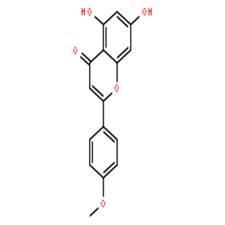 金合歡素,5,7-Dihydroxy-2-(4-methoxyphenyl)-4H-chromen-4-one