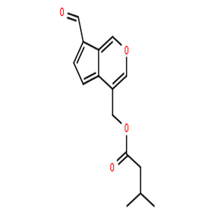 纈草醚醛,(7-formylcyclopenta[c]pyran-4-yl)methyl 3-methylbutanoate