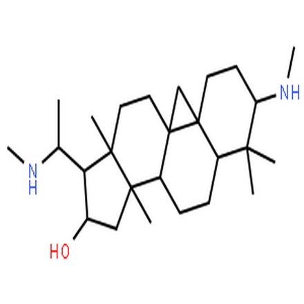 黃楊堿,9,19-CYCLOPREGNANE-3,20-DIAMINE,N,N',4,4,14-PENTAMETHYL-, (3,5,20S)-