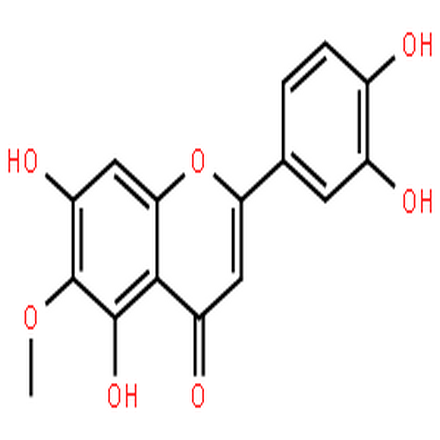 泽兰黄酮,2-(3,4-Dihydroxyphenyl)-5,7-dihydroxy-6-methoxy-4H-chromen-4-one