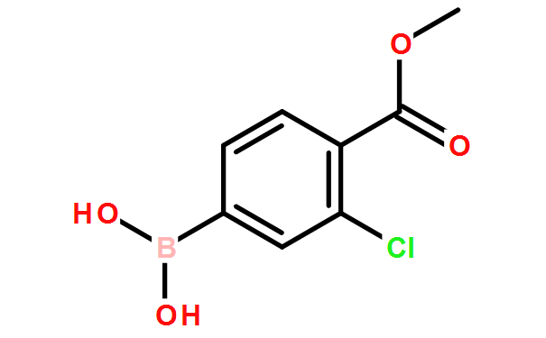 3-氯-4-甲氧羰基苯基硼酸,(3-Chloro-4-(methoxycarbonyl)phenyl)boronic acid