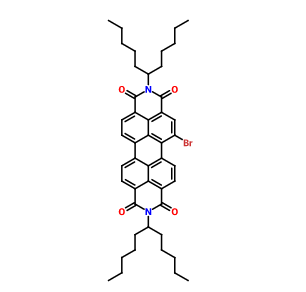 5-bromo-2,9-bis(1-pentylhexyl)-anthra[2,1,9-def:6,5,10-d'e'f']diisoquinoline-1,3,8,10(2H,9H)-tetrone