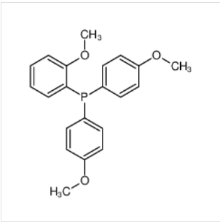 (2-methoxyphenyl)bis(4-methoxyphenyl)phosphine,(2-methoxyphenyl)bis(4-methoxyphenyl)phosphine