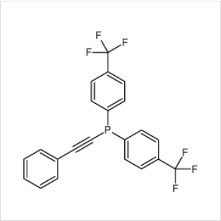 (bis(4-trifluoromethylphenyl)phosphino)phenylacetylene,(bis(4-trifluoromethylphenyl)phosphino)phenylacetylene