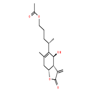 1-氧-乙酰旋覆花内酯,1-O-acetyl Britannilactone