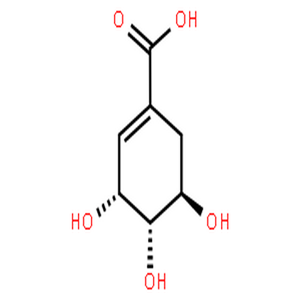 莽草酸,3,4,5-Trihydroxycyclohex-1-enecarboxylic acid