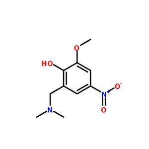 Phenol,2-[(dimethylamino)methyl]-6-methoxy-4-nitro,Phenol,2-[(dimethylamino)methyl]-6-methoxy-4-nitro