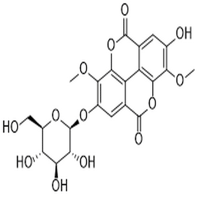 3,8-Di-O-methylellagic acid 2-O-glucoside,3,8-Di-O-methylellagic acid 2-O-glucoside