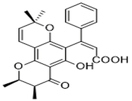 Isocalophyllic acid