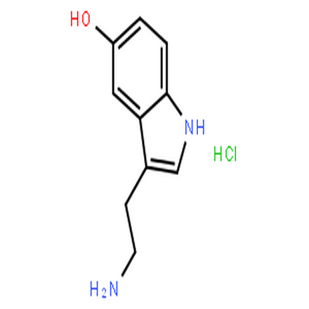 5-羟色胺盐酸盐,3-(2-Aminoethyl)-1H-indol-5-ol hydrochloride