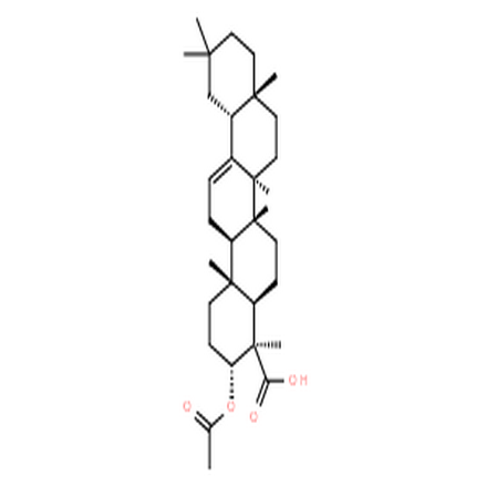 3－乙酰基乳香酸,Olean-12-en-23-oic acid, 3-(acetyloxy)-, (3α,4β)-