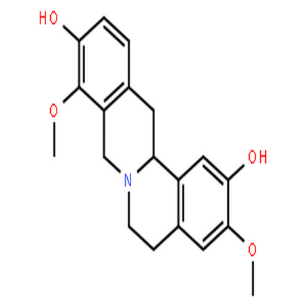 左旋千金藤啶碱,(S)-3,9-Dimethoxy-6,8,13,13a-tetrahydro-5H-isoquinolino[3,2-a]isoquinoline-2,10-diol
