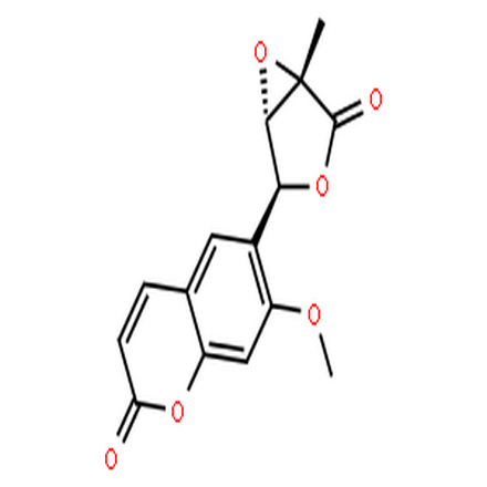 小芸木素,3,6-Dioxabicyclo[3.1.0]hexan-2-one,4-(7-methoxy-2-oxo-2H-1-benzopyran-6-yl)-1-methyl-, (1R,4R,5R)-rel-