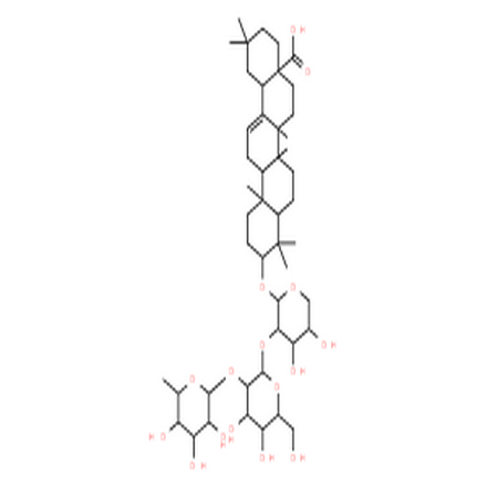 竹節(jié)香附素A,Olean-12-en-28-oicacid, 3-[(O-6-deoxy-a-L-mannopyranosyl-(1?2)-O-b-D-glucopyranosyl-(1?2)-a-L-arabinopyranosyl)oxy]-, (3b)-