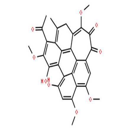 竹红菌乙素,1H-Cyclohepta[ghi]perylene-5,12-dione,3-acetyl-6,11-dihydroxy-4,8,9,13-tetramethoxy-2-methyl-