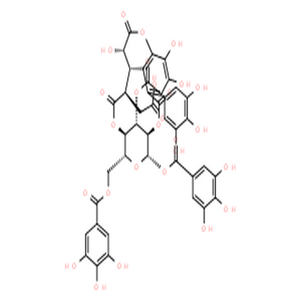 诃子林鞣酸,b-D-Glucopyranose,1,3,6-tris(3,4,5-trihydroxybenzoate), cyclic 2?2:4?1-ester with (2S)-[(3R,4S)-5-carboxy-3,4-dihydro-3,7,8-trihydroxy-2-oxo-2H-1-benzopyran-4-yl]butanedioicacid
