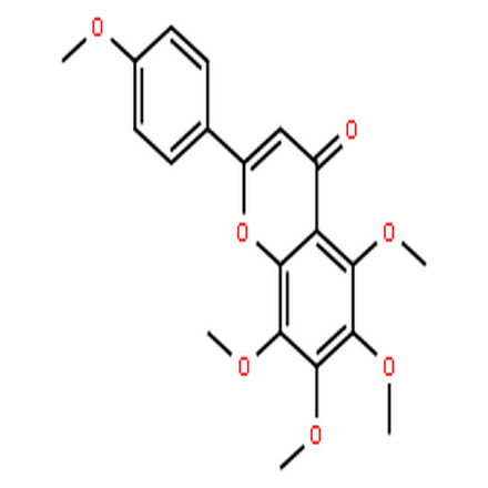 桔皮素,5,6,7,8-tetramethoxy-2-(4-methoxyphenyl)-4-benzopyrone