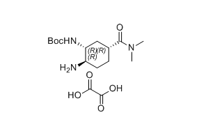 依度沙班杂质23（草酸盐）,tert-butyl ((1R,2R,5R)-2-amino-5-(dimethylcarbamoyl)cyclohexyl) carbamate oxalate