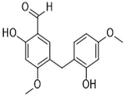 2-Hydroxy-5-(2-hydroxy-4-methoxybenzyl)-4-methoxybenzaldehyde,2-Hydroxy-5-(2-hydroxy-4-methoxybenzyl)-4-methoxybenzaldehyde