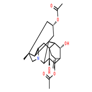 关附甲素,Hetisan-2,11,13,14-tetrol,2,13-diacetate, (2a,11a,13R)-