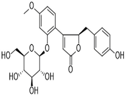 (+)-Puerol B 2"-O-glucoside