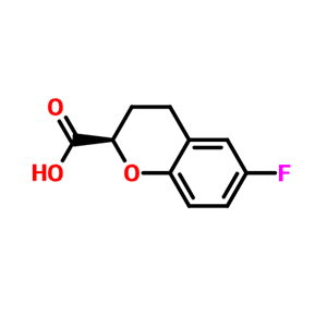 (R)-6-氟-3,4-二氢苯并吡喃-2-甲酸