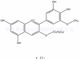 氯化矮牵牛素-3-O-阿拉伯糖苷