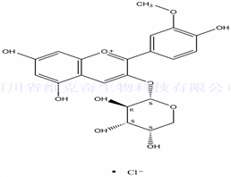 氯化芍药素-3-O-阿拉伯糖苷,Peonidin-3-O-arabinoside chloride