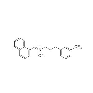 西那卡塞杂质38,(Z)-N-(1-(naphthalen-1-yl)ethylidene)-3-(3-(trifluoromethyl)phenyl)propan-1-amine oxide