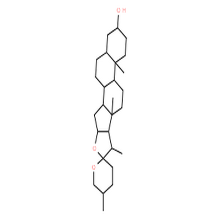 剑麻皂苷元,(25R)-5a-Spirostan-3b-ol