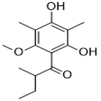 2,6-Dimethyl-3-O-methyl-4-(2-methylbutyryl)phloroglucinol,2,6-Dimethyl-3-O-methyl-4-(2-methylbutyryl)phloroglucinol