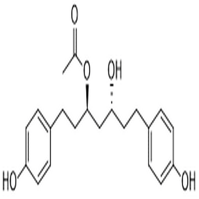5-Hydroxy-1,7-bis(4-hydroxyphenyl)heptan-3-yl acetate,5-Hydroxy-1,7-bis(4-hydroxyphenyl)heptan-3-yl acetate