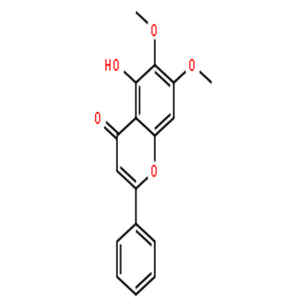 5-羟基-6,7-二甲氧基黄酮,5-Hydroxy-6,7-dimethoxy-2-phenyl-4H-chromen-4-one