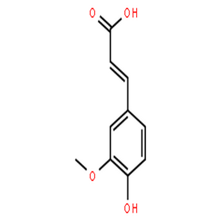 阿魏酸,4-Hydroxy-3-methoxycinnamic acid