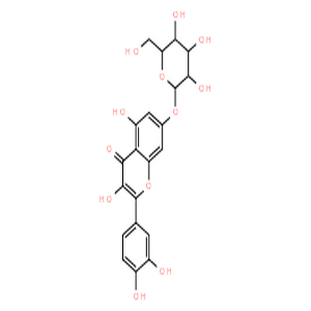 槲皮素-7-O-葡萄糖苷,Quercetin-7-glucoside