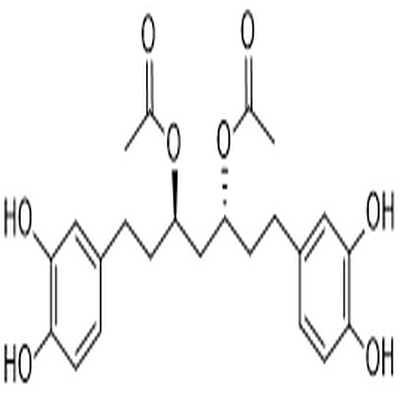 1,7-Bis(3,4-dihydroxyphenyl)heptane-3,5-diyl diacetate,1,7-Bis(3,4-dihydroxyphenyl)heptane-3,5-diyl diacetate