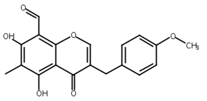 8-醛基麦冬高黄酮B,8-Formylophiopogonone B